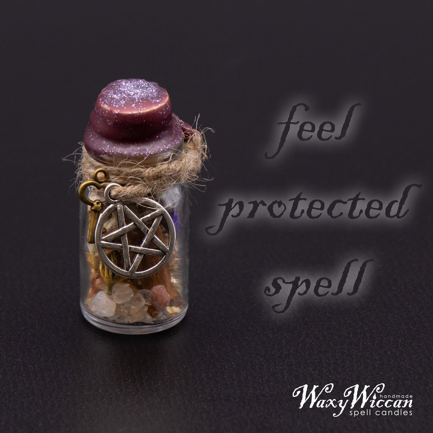 Protection spell jar